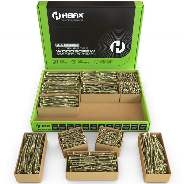 Wood Screws Assorted Pack
